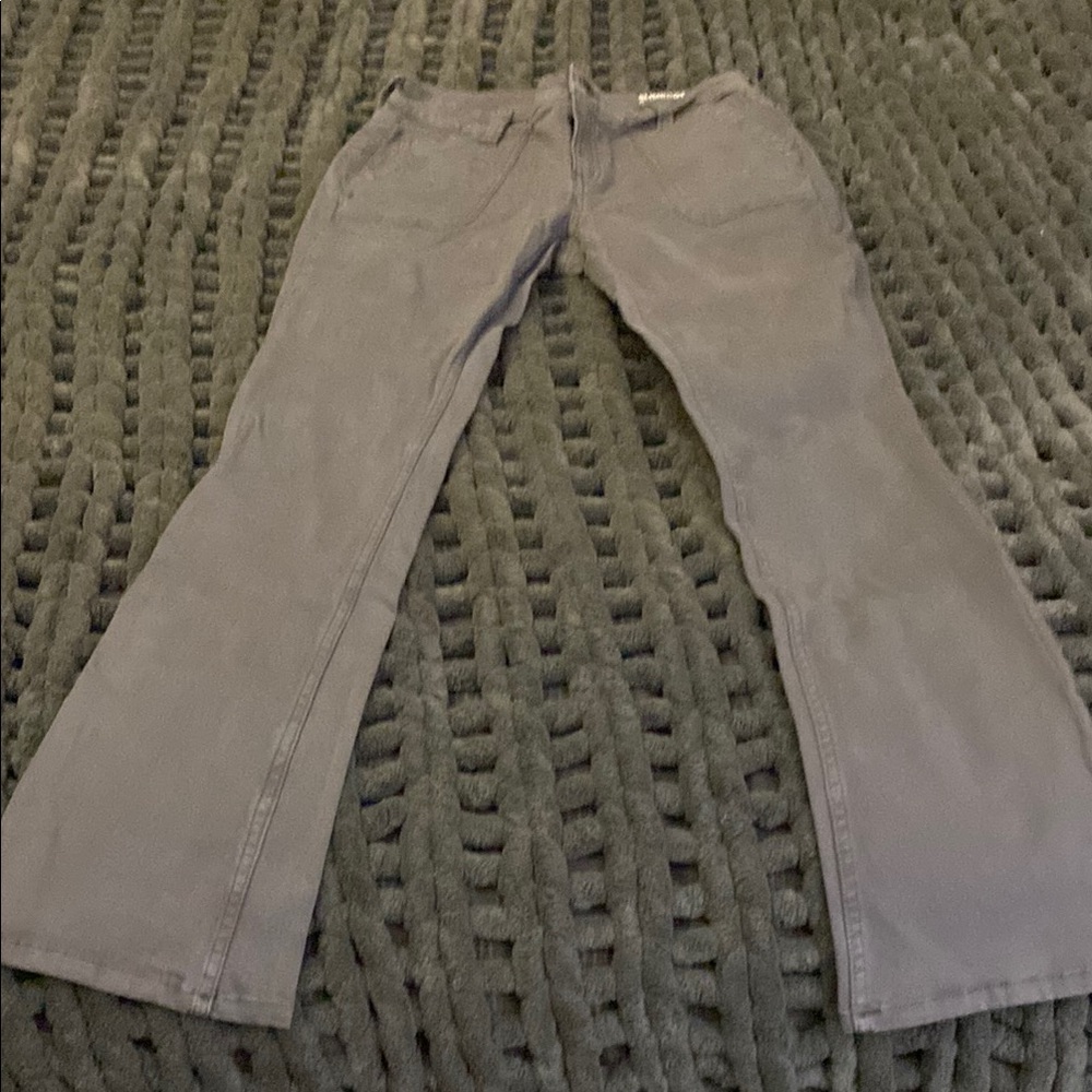 Sonoma Women's Gray Flare Jeans